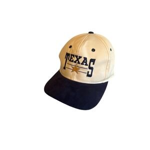 Texas Baseball Cap With Adjustable Strap Travel Souvenior